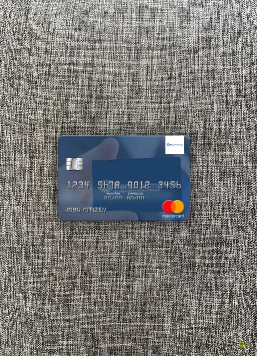 République Dominicaine Banco Vimecan mastercard photolook recto